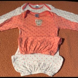 TWO 3-6 mo sleep sacks Gerber